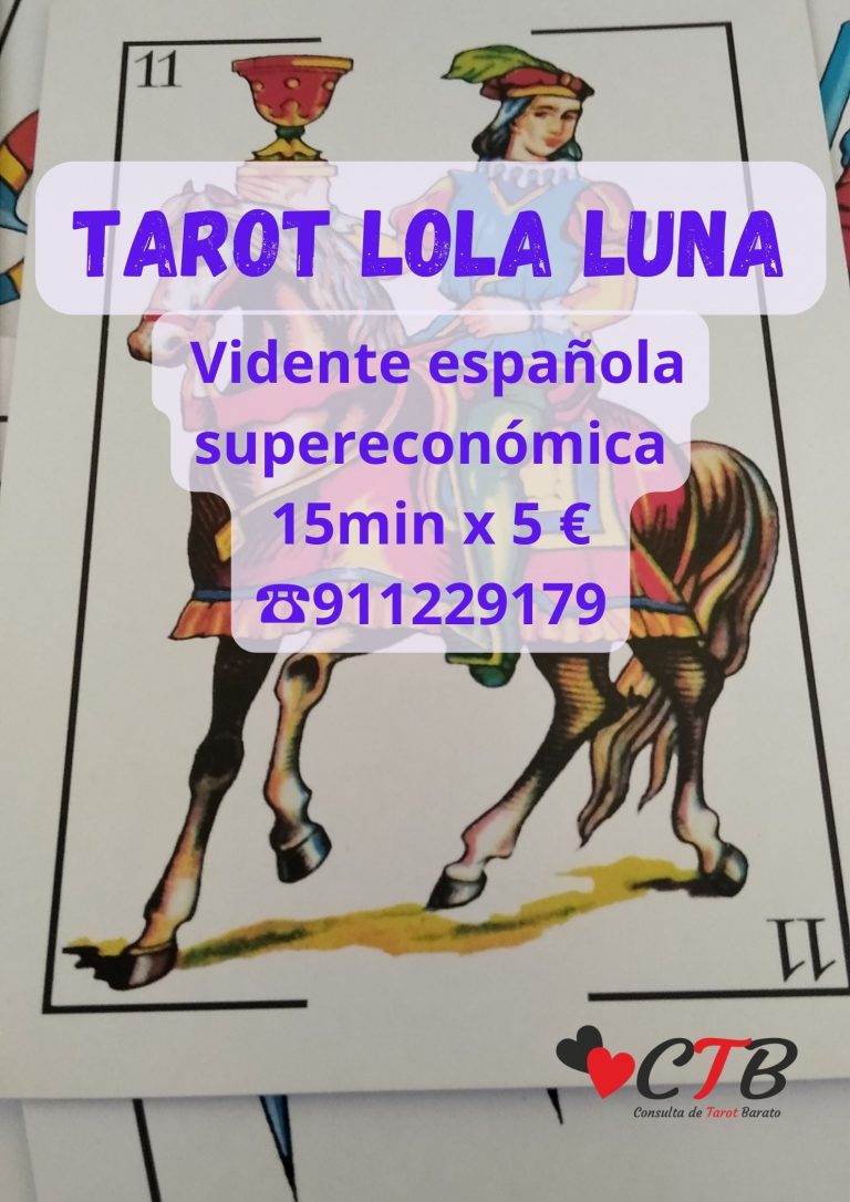 Consulta de Tarot Barato el Buen Tarot desde 5€. El Buen Tarot y la Buena Videncia están en Lola Luna