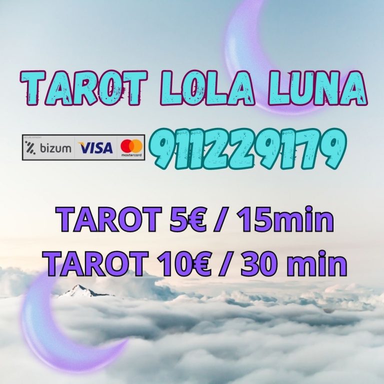Consulta de tarot barato el mejor tarot por 5 euros 15 minutos- Tarot Lola Luna